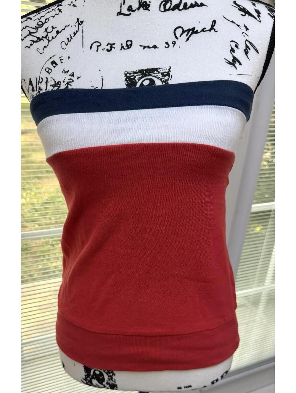 Old Navy Red, White, And Blue Tube Top. Size S. EUC